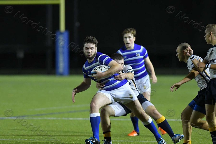 Wheaton Men\'s Rugby vs Mass Maritime.  Photo by Keith Nordstrom